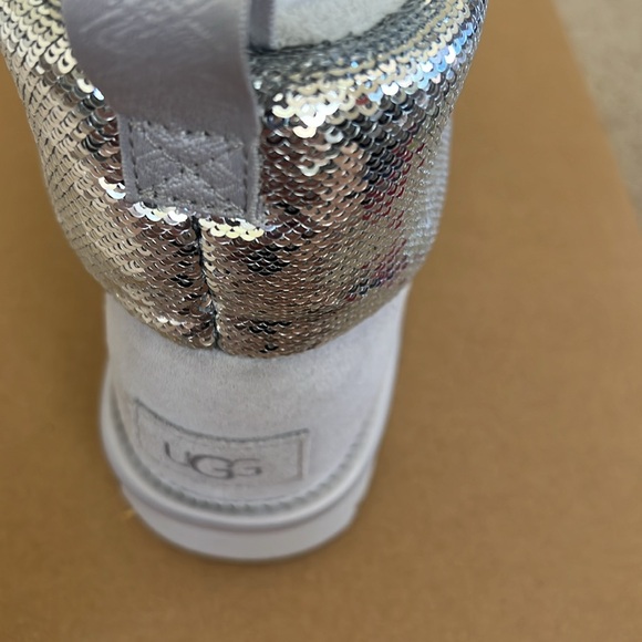 UGG Women's Classic Mini Mirror Ball Booties - Picture 6 of 11